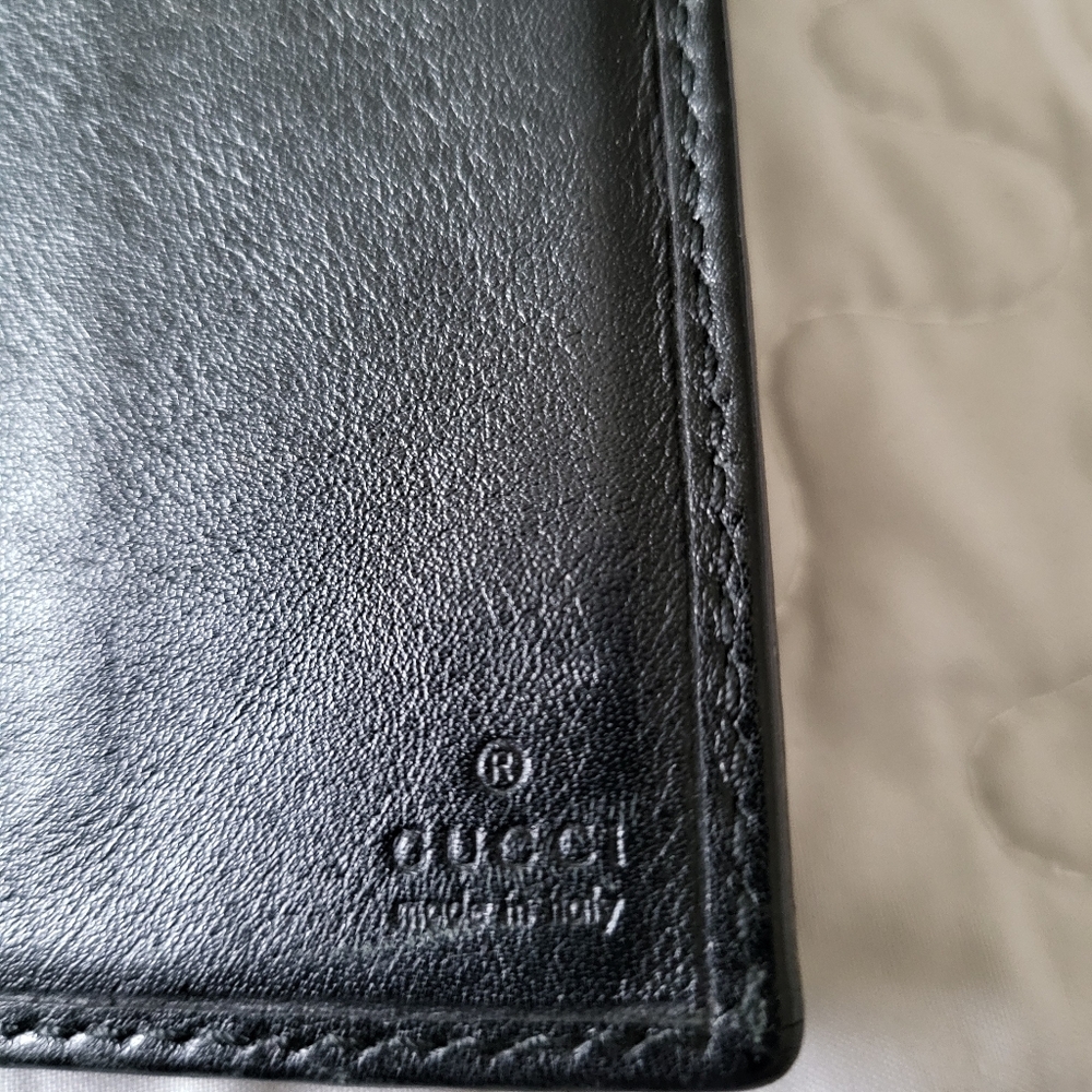 Gucci Black Wallet-EUC - Picture 11 of 14